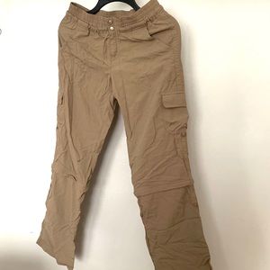 LUCY zip off nylon hiker active pant